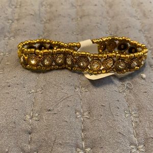 🎀 Brass Jeweled bracelet